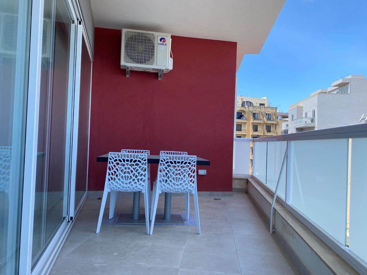 Bugibba Sunrise View Modern Apartment St. Paul's Bay Esterno foto